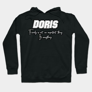 Doris Second Name, Doris Family Name, Doris Middle Name Hoodie